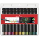 LÁPIS DE COR ECOLÁPIS 50 CORES SUPERSOFT FABER CASTELL