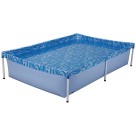 PISCINA INFANTIL RETANGULAR 1000 LITROS 1.89 X 1.26 AZUL MOR