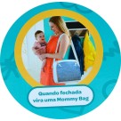 Cadeira Alimentação Bebe Portátil Compacta Com Som Mommy Bag