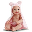 MINI BEBE BONECA BANHO NEWBORN REALISTA COM ACESSORIOS