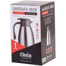 Garrafa Térmica Aço Inox Bule com Gatilho 1 Litro