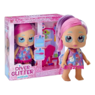 BONECA MY LITTLE GLITTER C/ ACESSÓRIOS PARA PENTEAR - DIVERTOYS