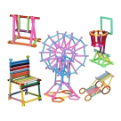 BRINQUEDO EDUCATIVO MONTAR FORMAS 98 PÇS – ARKTOYS