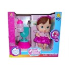 BONECA LITTLE DOLLS FAZ XIXI DIVERTOYS 22CM15CM25CM 8002