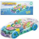 Carro futurista bate e volta com Som e Led Ark Toys