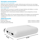 CARREGADOR PORTATIL SEM FIO POWER BANK 5000 mAh - It Blue