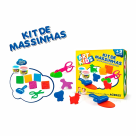 KIT MASSINHA DE MODELAR ANIMAIS 2 CORES 300G ART KIDS ACRILEX