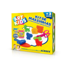 KIT MASSINHA DE MODELAR ANIMAIS 2 CORES 300G ART KIDS ACRILEX