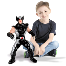 BONECO WOLVERINE GIGANTE 50CM PRETO - MIMO TOYS