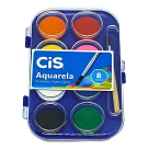 ESTOJO AQUARELA 8 CORES - CIS