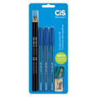 KIT ESCOLAR CIS 7 PEÇAS 22,5CMX10CMX2CM 46.3701