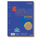 REFIL PARA FICHÁRIO PAPEL KRAFT PAUTADO 40 FLS 80G - CREDEAL