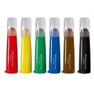 CANETINHA EXTRA JUMBO 06 CORES - FABER CASTELL