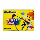 TINTA TEMPERA GUACHE 6 CORES 15 MLS - ACRILEX