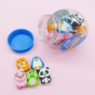 Kit Mini Borrachas Animais – 20 Unidades – Cis