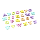 Kit Mini Borrachas Letras – 26 Unidades – Cis