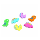 Kit Mini Borrachas Dino – 20 Unidades – Cis