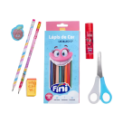 Kit  Material Escolar Fini 18 peças - LEO&LEO