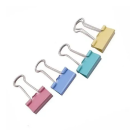 Prendedor de papel Cis Pastel Binder 19 mm - 8 Unidades