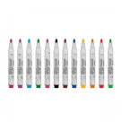 Kit Canetinhas com Carimbo 12 cores Stamp - Tilibra