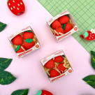 Borracha Morango com Cheirinho 4 Unidades - TILIBRA