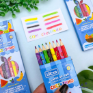 Lápis de Cor com Cheirinho de Frutas 8 unidades - TILIBRA