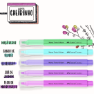 Marca Texto com aroma de Flores 5 unidades - Faber Castell