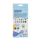 Lápis de Cor Aquarelável 12 Cores com Pincel - Acrilex