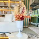 Vaso Decorativo Regulável Tamanho Grande Branco - Mirandinha