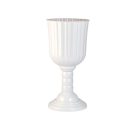 Vaso Decorativo Regulável Tamanho Grande Branco - Mirandinha