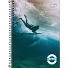 CADERNO ESPIRAL CAPA DURA PEPPER 1/4 80FOLHAS 140MMX200MM 230031