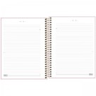 CADERNO ESPIRAL CAPA PLASTICA COLEGIAL HAPPY ROSA 1 MATÉRIA 177MX240MM 305537