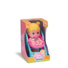 BONECA LITTLE DOLLS PASSEIO DIVERTOYS 13,5CMX17,3CMX23,5CM 8027