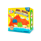 KIT AREIA MAGICA TRANSPORTES ACRILEX 7CMX3,5CM7CM 5924