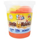 AREIA MAGICA LARANJA ACRILEX 550G 9,5CMX9,5CMX11CM 59500101