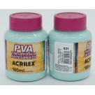 TINTA PVA VERDE AGUA ACRILEX 100ML 5CMX5CMX7,5CM 032100821