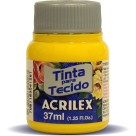 TINTA TECIDO AMARELO ACRILEX 37ML 3,5CMX3,5CMX5CM 041400505