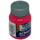 TINTA TECIDO ROSA ESCURO ACRILEX 37ML 3,5CMX3,5CMXCM 041400542