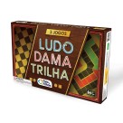 JOGO LUDO DAMA TRILHA PAIS E FILHOS 32CMX24,5CMX5,5CM 2801.1