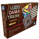 JOGO LUDO DAMA TRILHA PAIS E FILHOS 32CMX24,5CMX5,5CM 2801.1