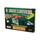 6 JOGOS CLÁSSICOS PAIS E FILHOS 44,5CMX32,5CMX6CM 2759