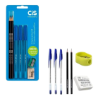 KIT ESCOLAR CIS 7 PEÇAS 22,5CMX10CMX2CM 46.3701