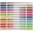 CANETINHA BICOLOR FABER-CASTELL 12 CANETAS 24 CORES 20,3CMX12,3CMX1CM 150612N